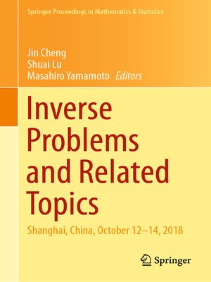 cover image of Inverse Problems and Related Topics